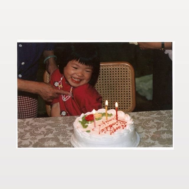 Just as excited about cake at age 34. 🥳 💁🏻‍♀️