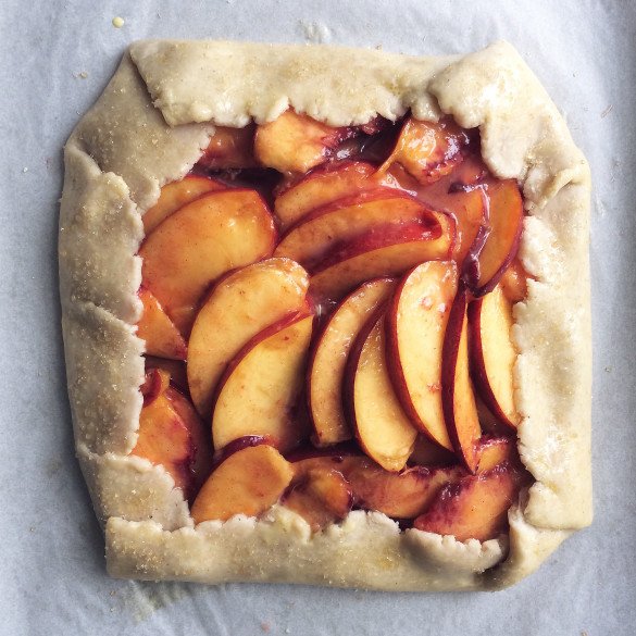 peachandgingergalette